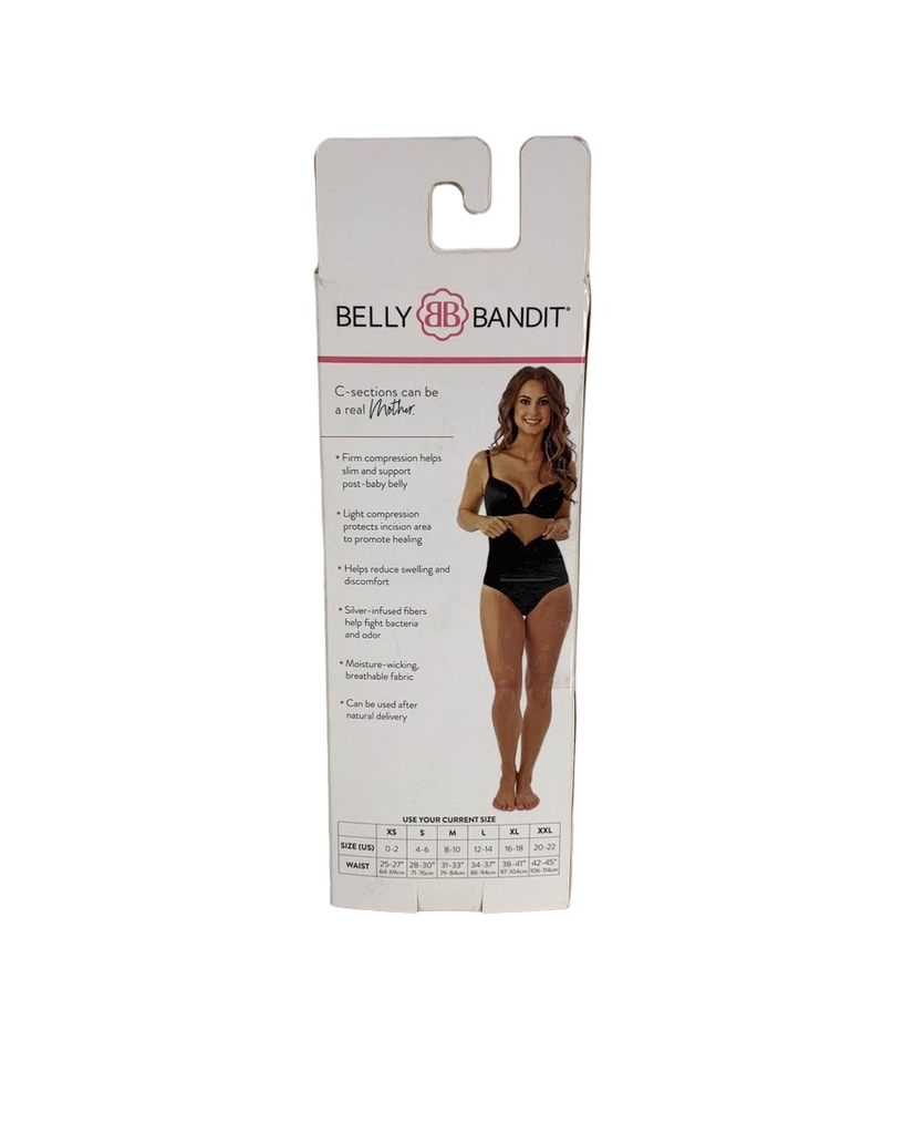 Belly Bandit CSection And Postpartum Recovery Undies, S, Black