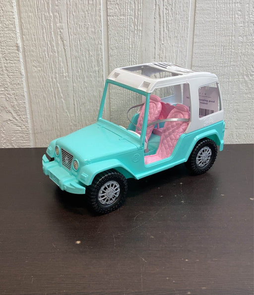 used Mattel Barbie Jeep