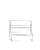 Shop 3 Sprouts Book Rack, Cream at GoodBuy Gear