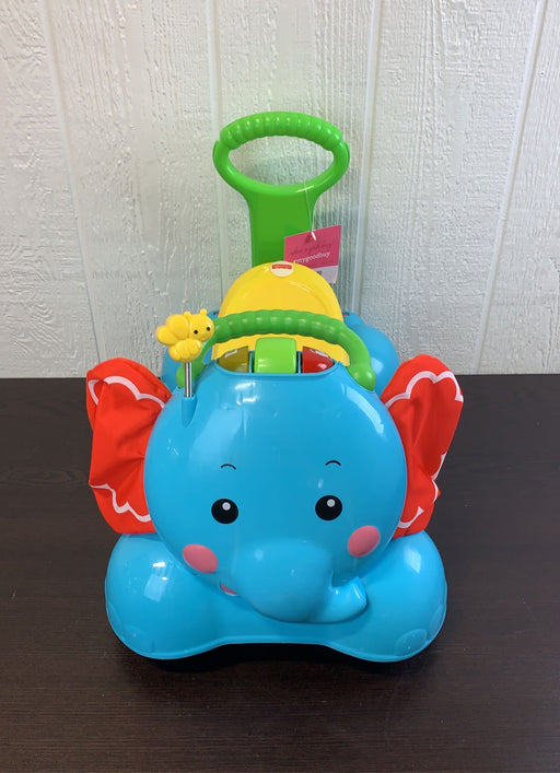 secondhand Fisher Price 3-in-1 Bounce, Stride, and Ride Elephant