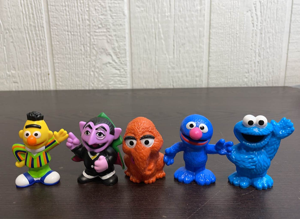 secondhand Sesame Street Figures