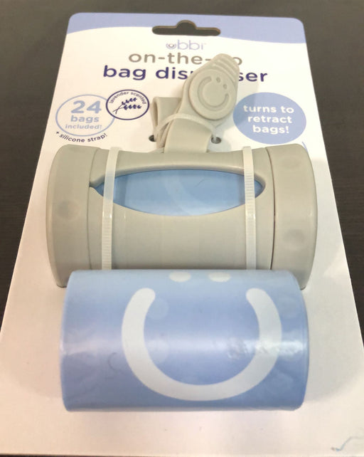 secondhand Ubbi On The Go Bag Dispenser, Lavender