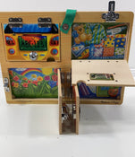 secondhand Melissa & Doug Lock & Key Board