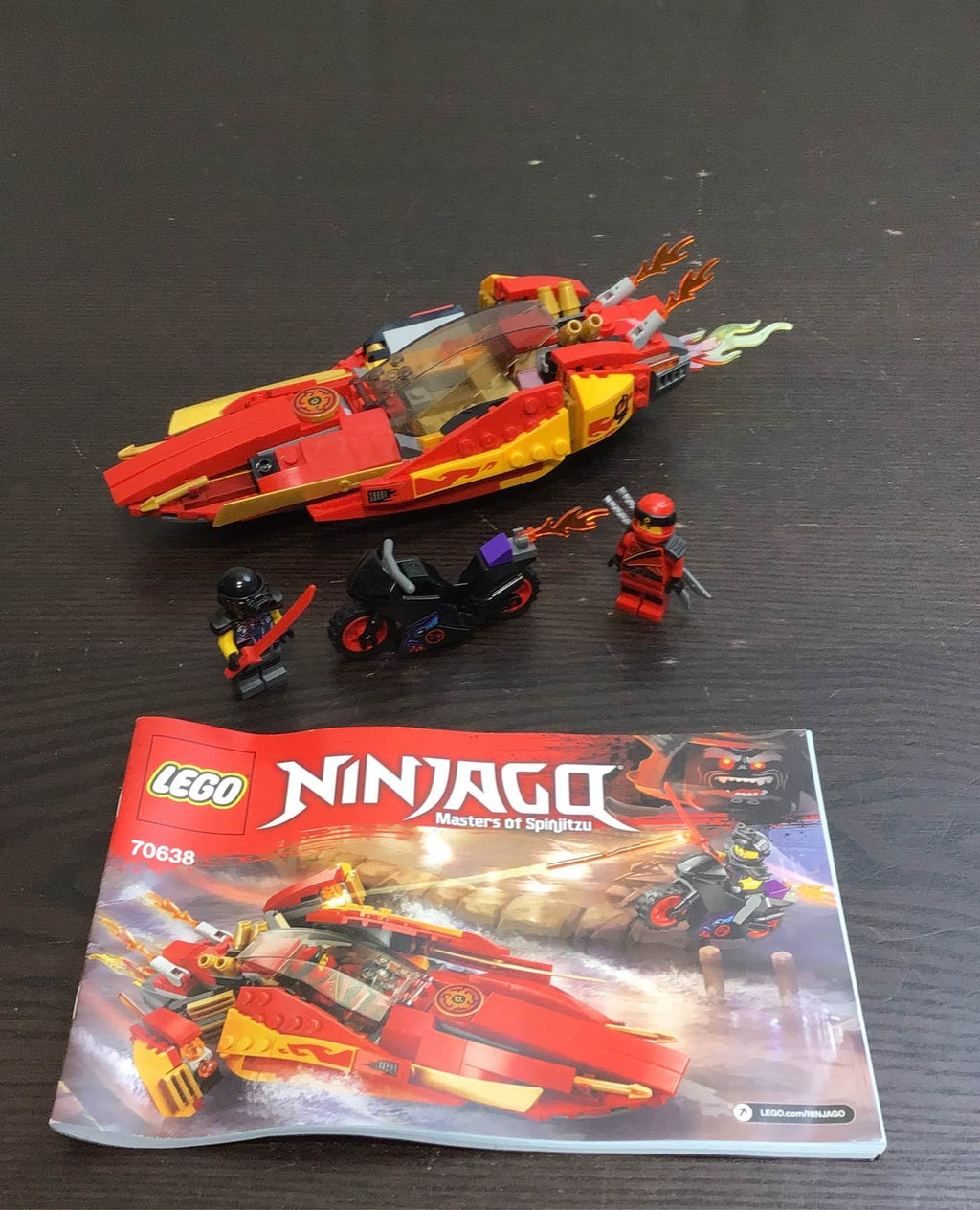 HOT Katana V11 Red Ninjago Lego Set Katana V11 Kai Katana