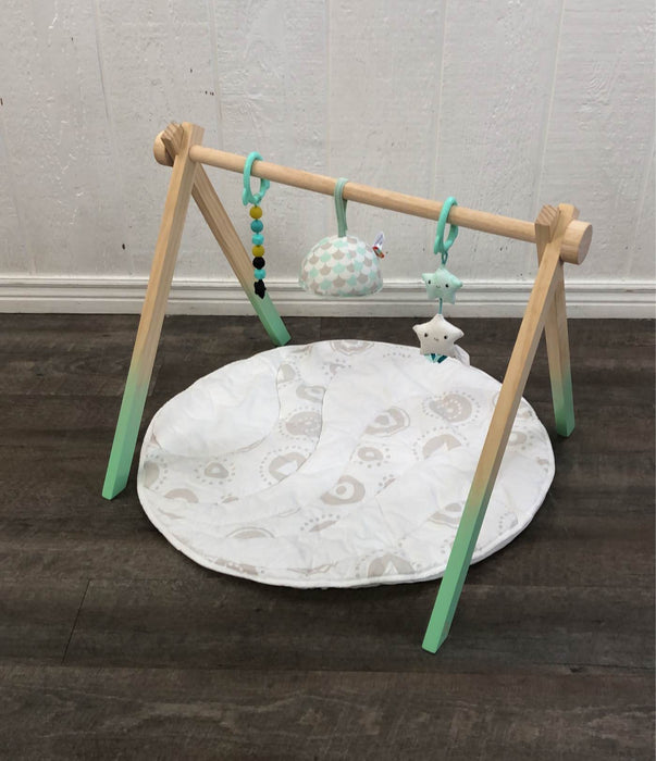 used B. toys Wooden Baby Play Gym