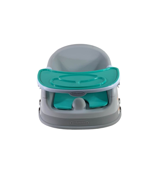 Shop Infantino Grow With Me 4 In 1 Two Can Dine Deluxe Booster Seat, Teal at GoodBuy Gear
