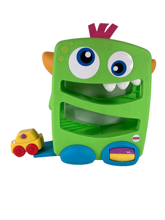 secondhand Fisher Price Monster Trucks Racing Ramp