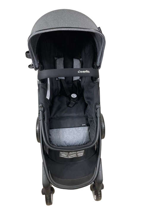 secondhand Evenflo Shyft Stroller, Moonstone Grey, 2023