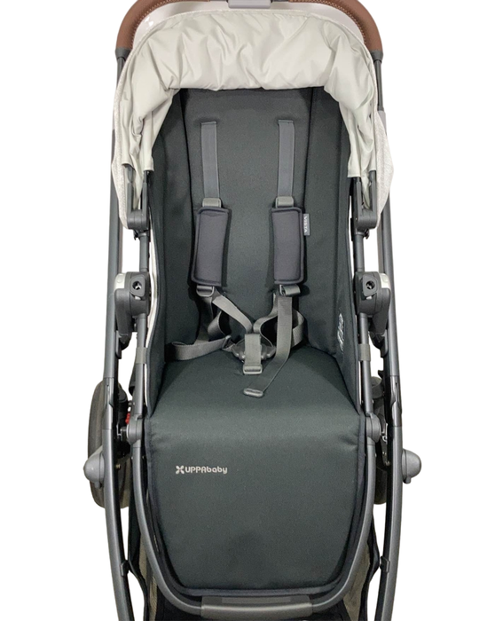 used UPPAbaby VISTA V2 Stroller, 2022, Anthony (White & Grey Chenille)