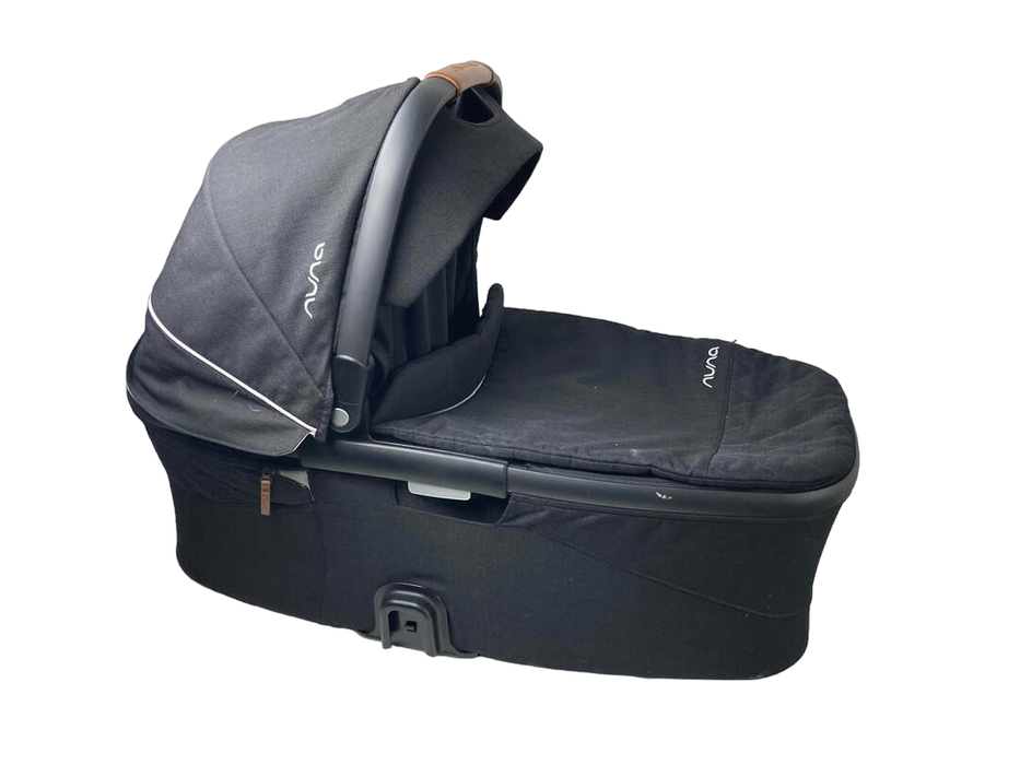 secondhand Nuna Demi Grow Stroller, 2021, Black Caviar