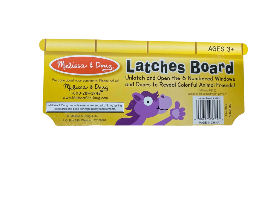 Melissa & Doug Latches Board