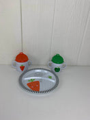 secondhand Giggle Toddler Plate And Cups