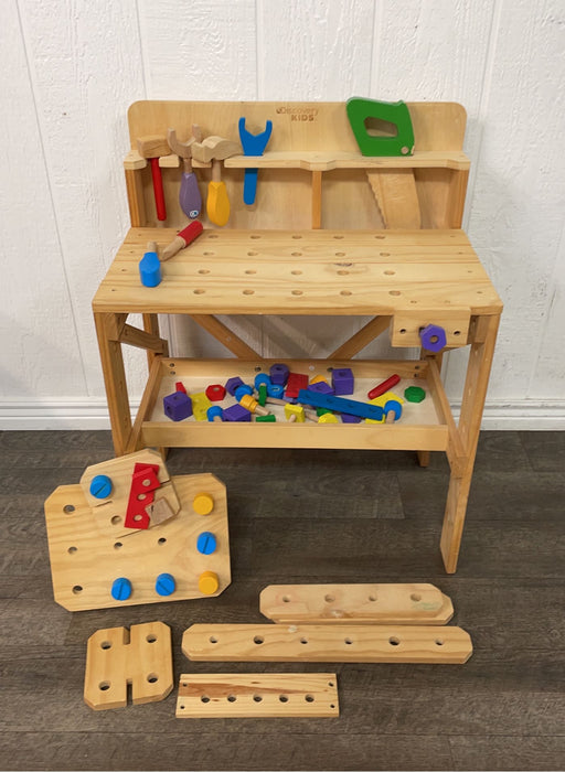 used Discovery kids Wooden Work Bench