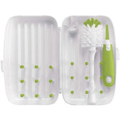 Shop OXO Tot On The Go Drying Rack With Bottle Brush, Green at GoodBuy Gear