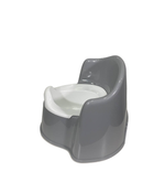 secondhand BabyBjorn Potty Chair, Gray/White