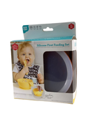 used Bumkins Suction Silicone Baby Feeding Set