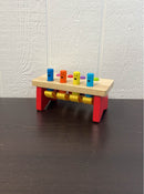 used Melissa & Doug Deluxe Pounding Bench Wooden Toy