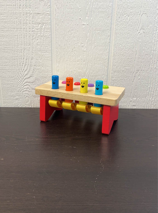 used Melissa & Doug Deluxe Pounding Bench Wooden Toy