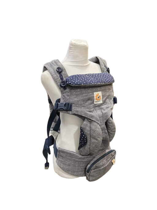 used Ergobaby 360 All Positions Cotton Baby Carrier, Star Dust