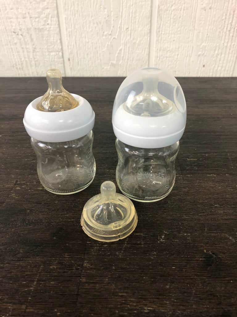 BUNDLE Philips Avent Glass Bottles