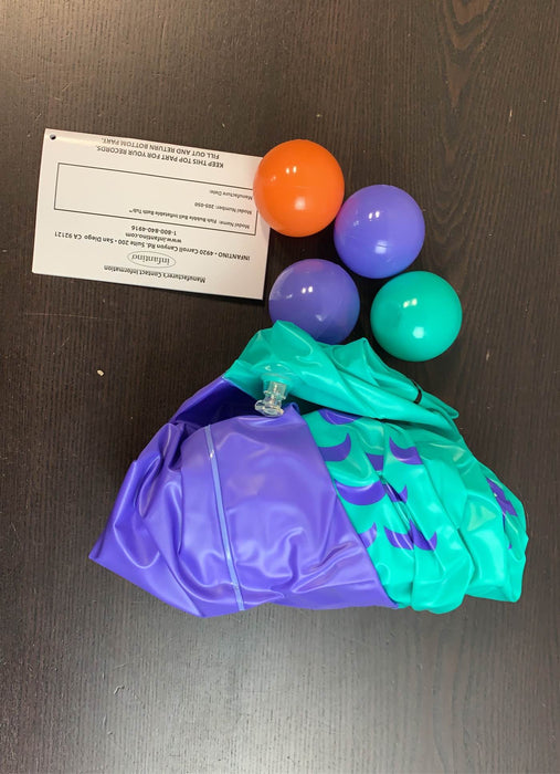 secondhand Infantino Inflatable Tub, Whale Bubble