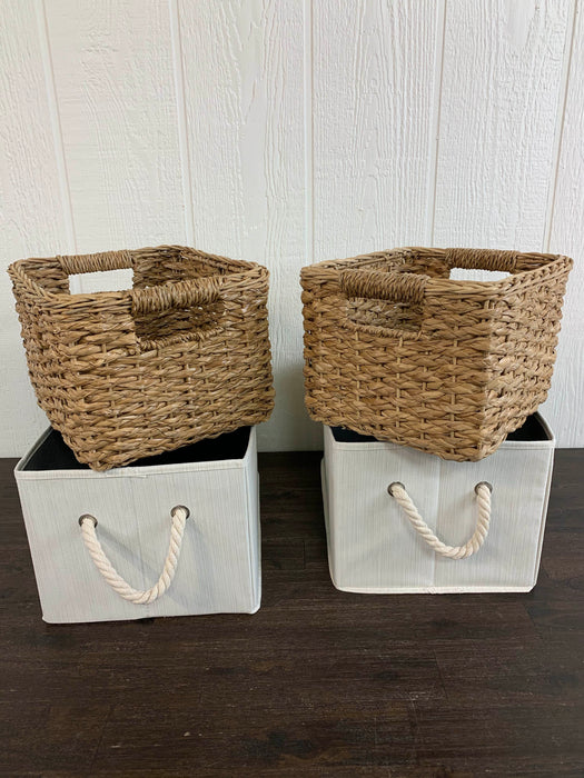 used BUNDLE Storage Baskets