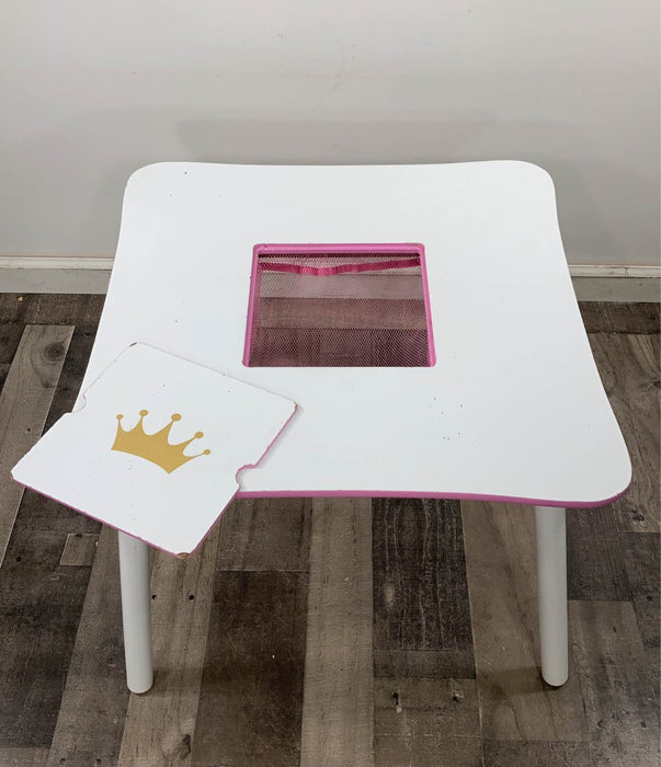 secondhand Delta Children Kids Table and Chair Set with Storage