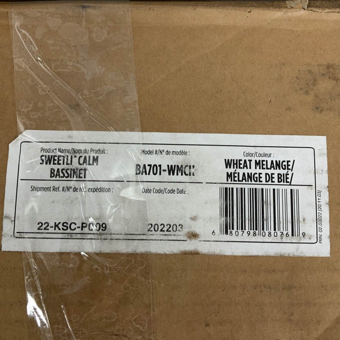 Shop TruBliss Sweetli Calm Bassinet, Wheat Melange at GoodBuy Gear