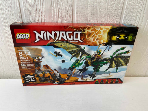 used LEGO Ninjago The Green NRG Dragon (70593)