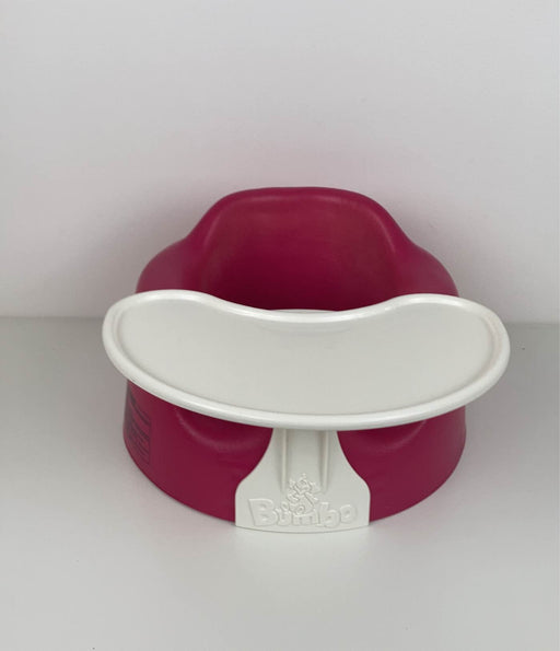 secondhand Bumbo Floor Seat With Play Tray, Pink