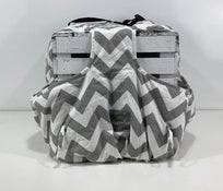 used Itzy Ritzy Ritzy Sitzy, Grey Chevron