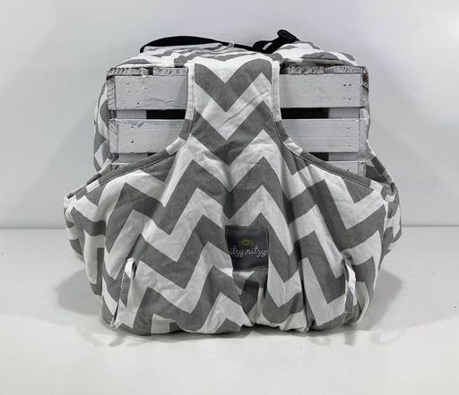 used Itzy Ritzy Ritzy Sitzy, Grey Chevron