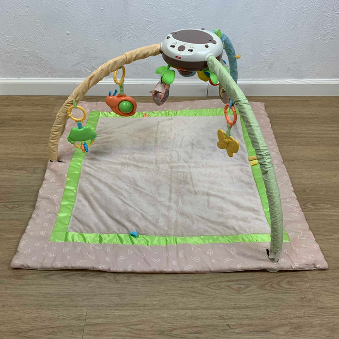 used Fisher Price My Little Snugabunny Ultra Comfort Musical Gym