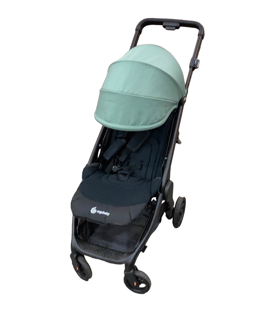 ergobaby carrier with sunshade Ergobaby Metro+ Stroller, 2022, Sunshade Sea Glass