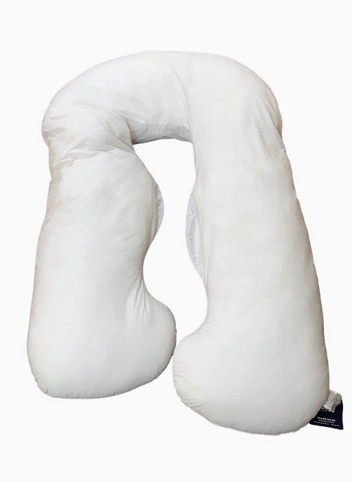 used Leachco Back ‘n Belly Bliss Pregnancy Pillow, Soothing White