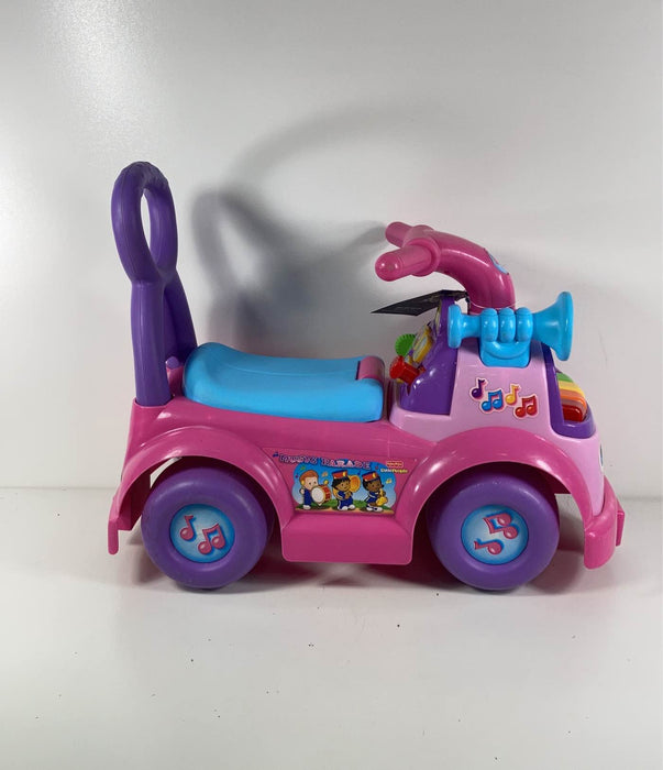 Shop Fisher Price Little People Music Parade Ride-On, Pink at GoodBuy Gear