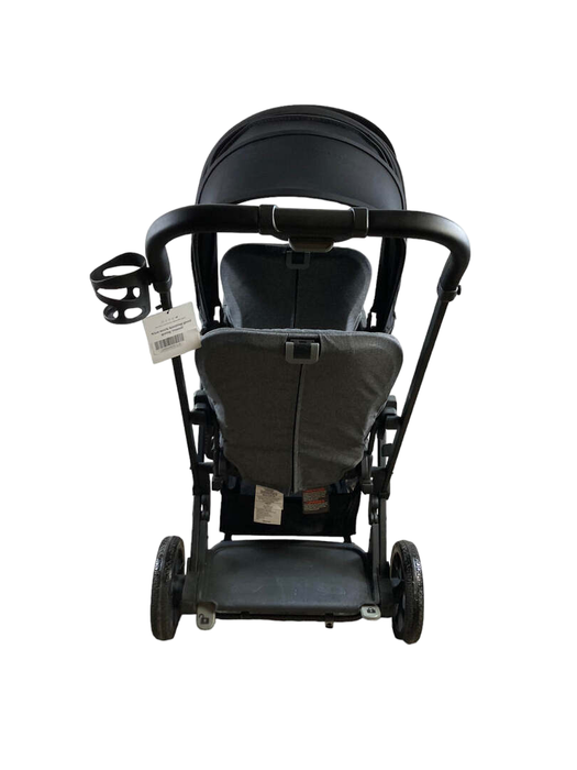 Joovy Caboose S Too Sit And Stand Double Stroller, 2018, Grey Melange