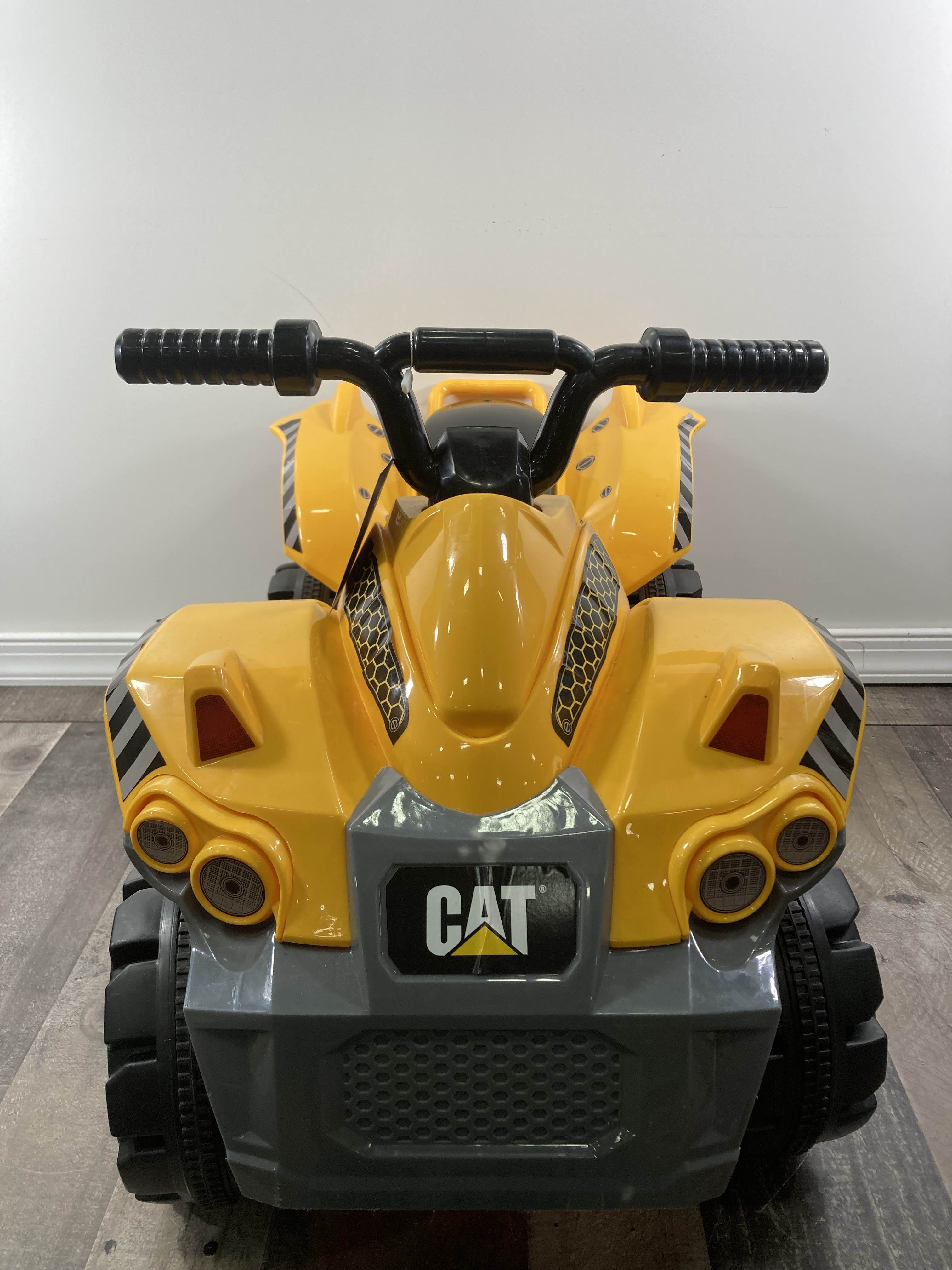 Kid trax cat 2025 6v quad ride on