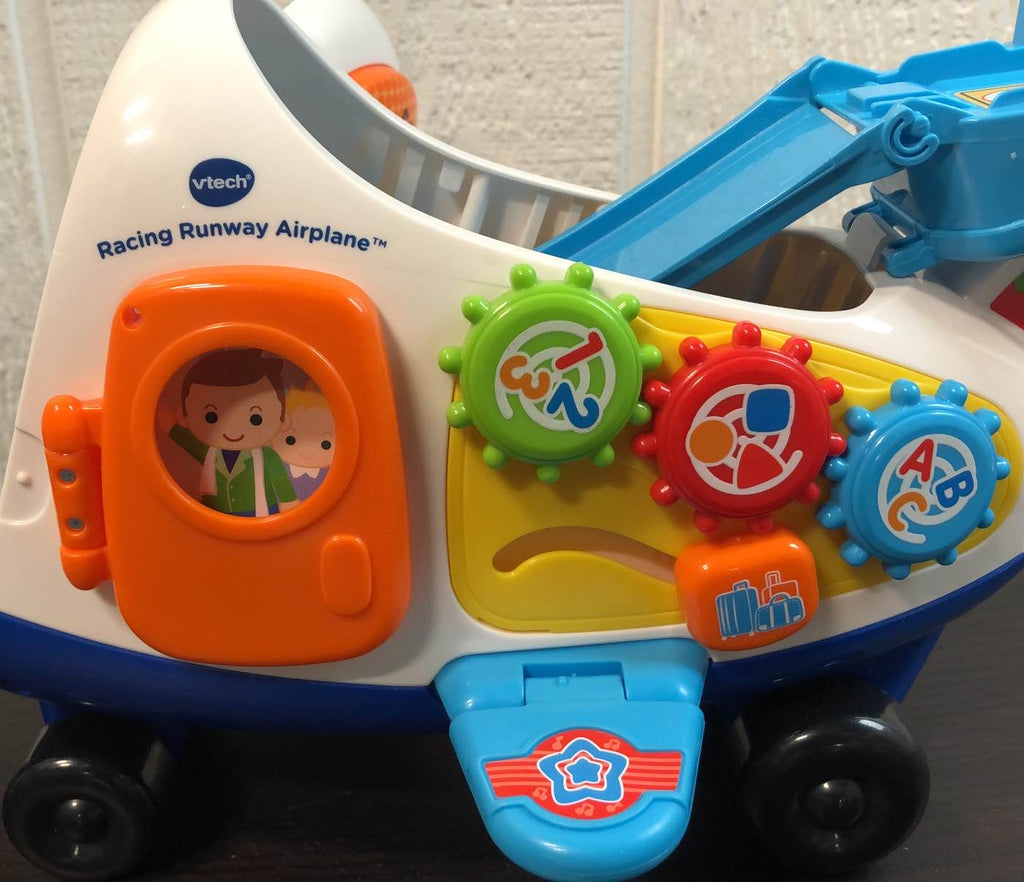 VTech Go! Go! Smart Wheels Racing Runway Airplane