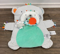 used Bright Starts Tummy Time Prop & Play Mat, Polar Bear