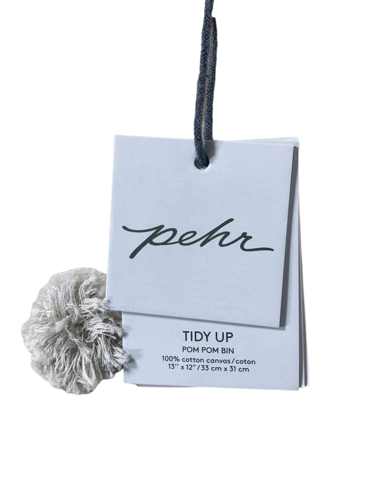 Shop Pehr Pom Pom Bin, Grey at GoodBuy Gear