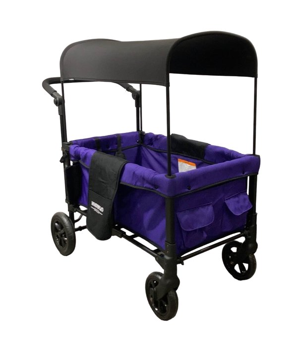 used Wonderfold W1 Original Stroller Wagon, 2021, Cobalt Violet