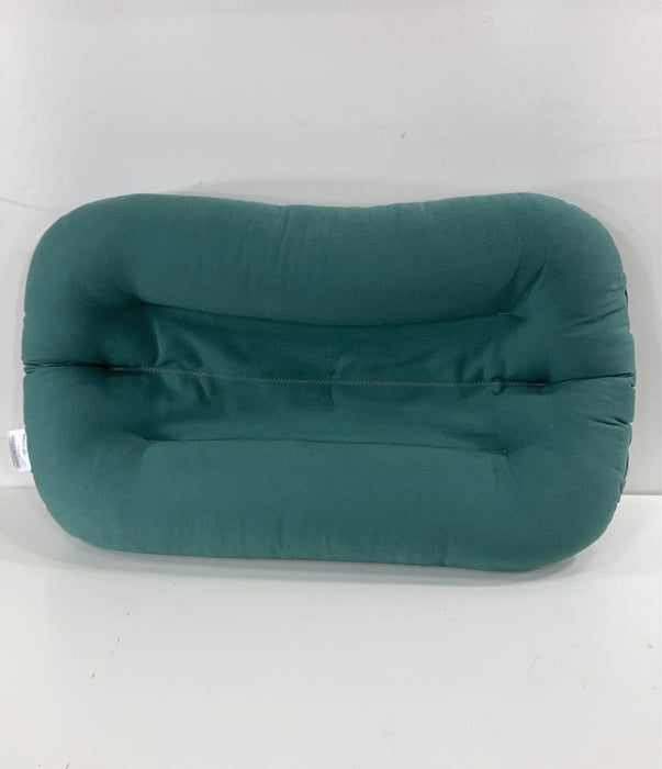 used Snuggle Me Organic Sensory Infant Lounger, Moss