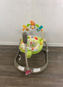 used Fisher Price SpaceSaver Jumperoo Activity Center, Woodland Friends