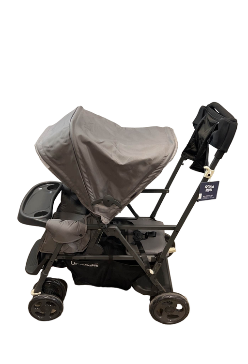 secondhand Joovy Caboose Ultralight Graphite Stroller, Charcoal, 2018