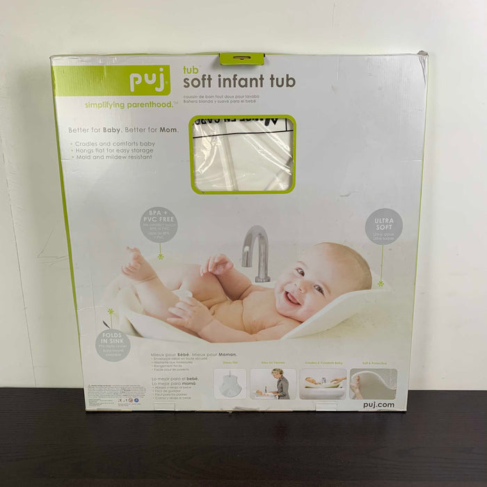 Shop Puj Soft Infant Tub, White at GoodBuy Gear