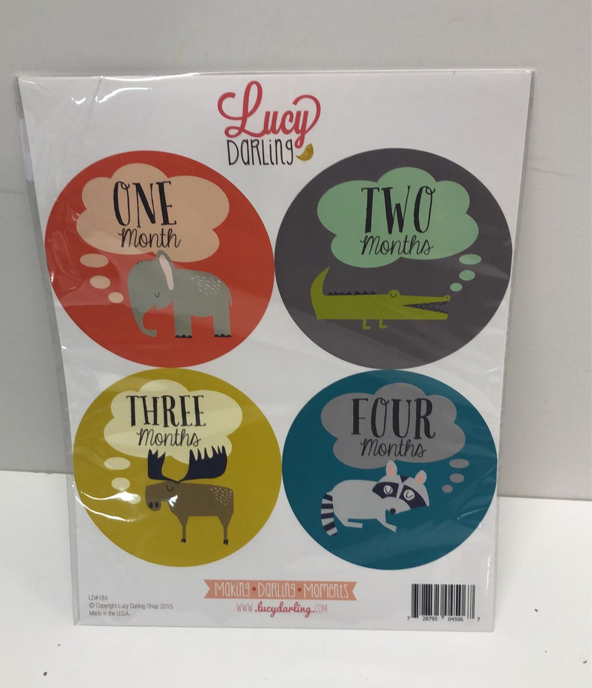 Lucy Darling Milestone Stickers — GoodBuy Gear