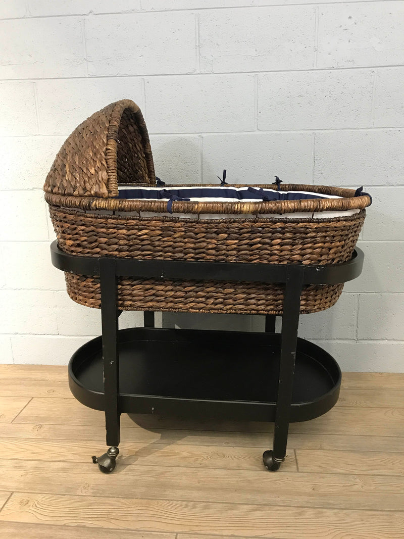 Restoration Hardware Heirloom Seagrass & Mattress Set