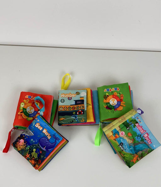 used Tetoy Sensory Soft Books, Learning books