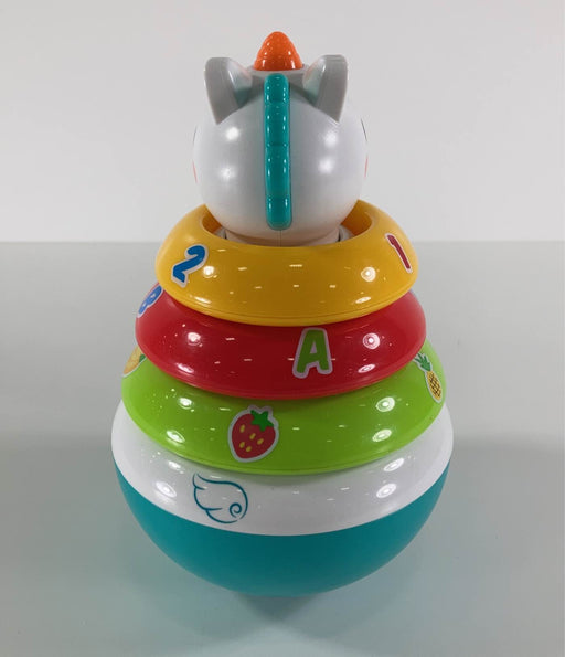 secondhand Hola Weeble Wobble Stacking Unicorn